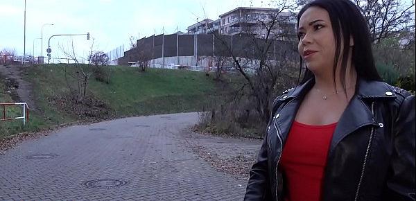  Public Agent Big tits Romanian Nilla Black fucked doggy style